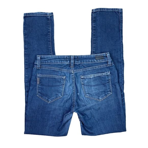 PAIGE Denim Skyline Skinny Dark Wash Jeans - Size 27 - Picture 4 of 6